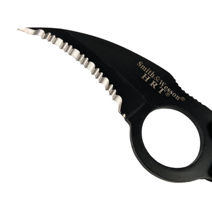 Μαχαίρι Smith & Wesson HRT SWHRT2 6 εκ. – οδοντωτή λεπίδα, με θήκη