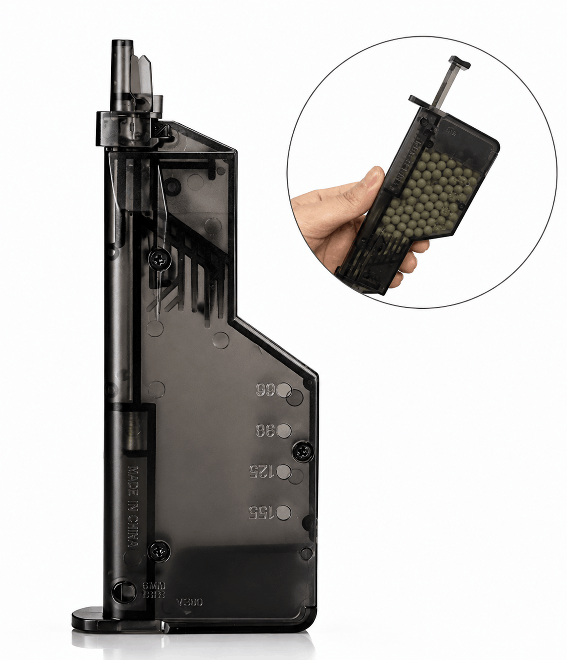 Speed Loader za Airsoft spremnike – brzi punjač za 220 BB kuglica