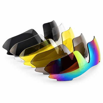 Sportsonnenbrille mit 5 austauschbaren Gläsern und Polarisation – Set
