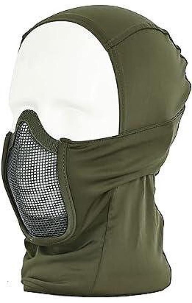 Тактическа балаклава с вградена маска за уста