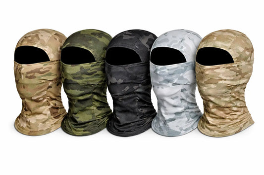 Тактическа камуфлажна балаклава с един отвор – маска за лице