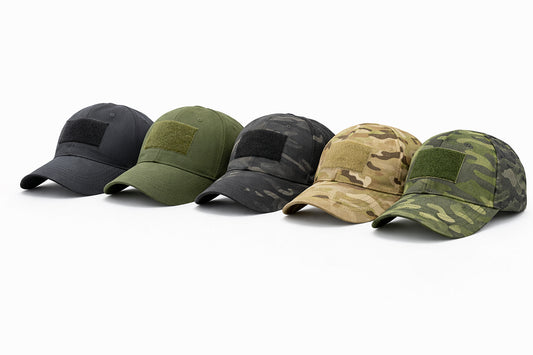 Тактическа шапка с козирка, велкро