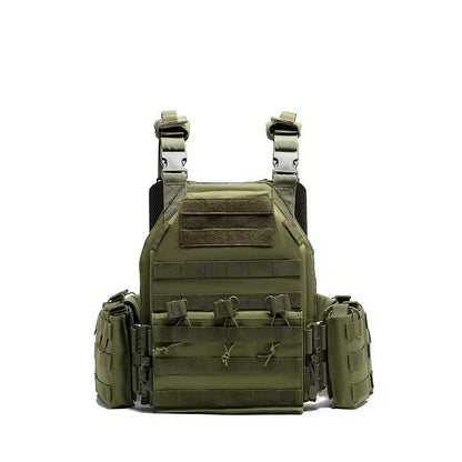 Тактическа жилетка Plate Carrier, система MOLLE, с модули - регулируема