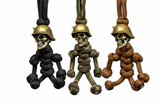 Тактически ключодържател Paracord Skull Soldier