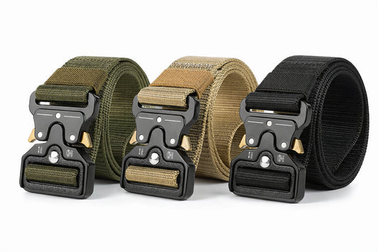 Тактически колан Cobra, с бързо закопчаване, черен - 125 см