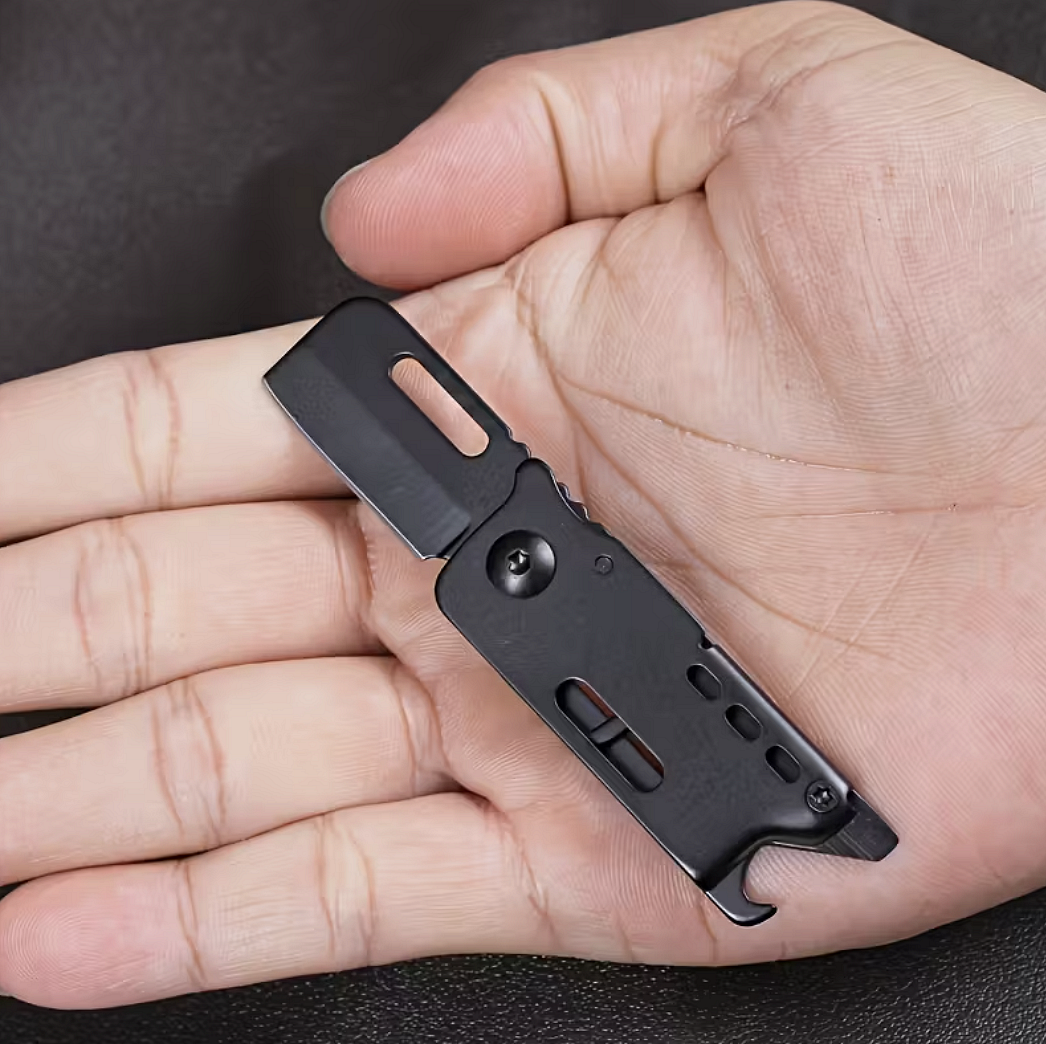 Тактически мини нож – мултифункционален EDC инструмент
