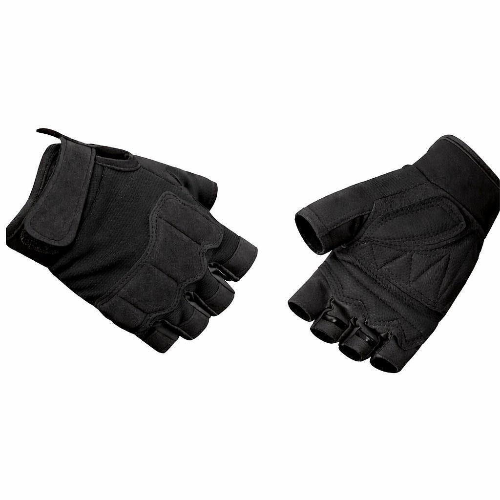 Тактически ръкавици без пръсти с подсилена защита