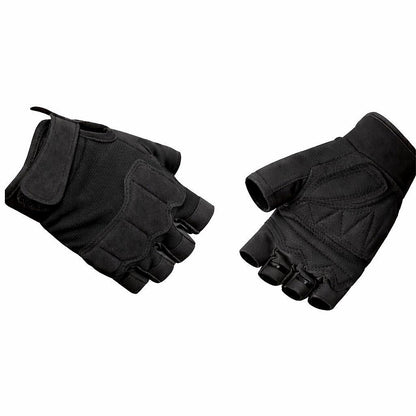 Тактически ръкавици без пръсти с подсилена защита