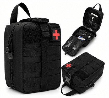 Taktička torbica MOLLE BlackAirsoft Rip-Away, medicinska torba za prvu pomoć