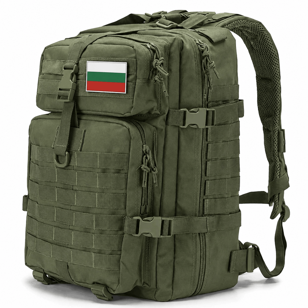 Тактическа раница 45L, велкро с български флаг 900D