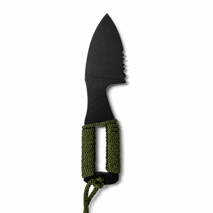 Taktički nož KEYD Black Airsoft za vrat s futrolom