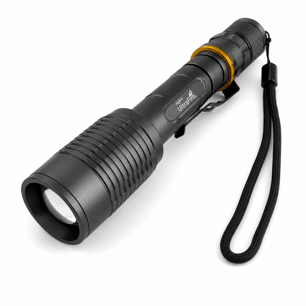 UltraFire LED lámpa – szett 2 akkumulátorral és töltővel