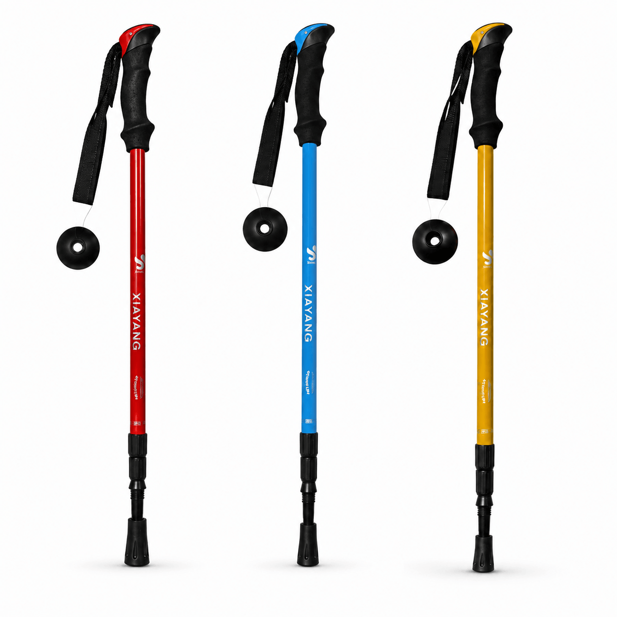 Teleskopischer Wanderstock Anti-Shock 65–135 cm
